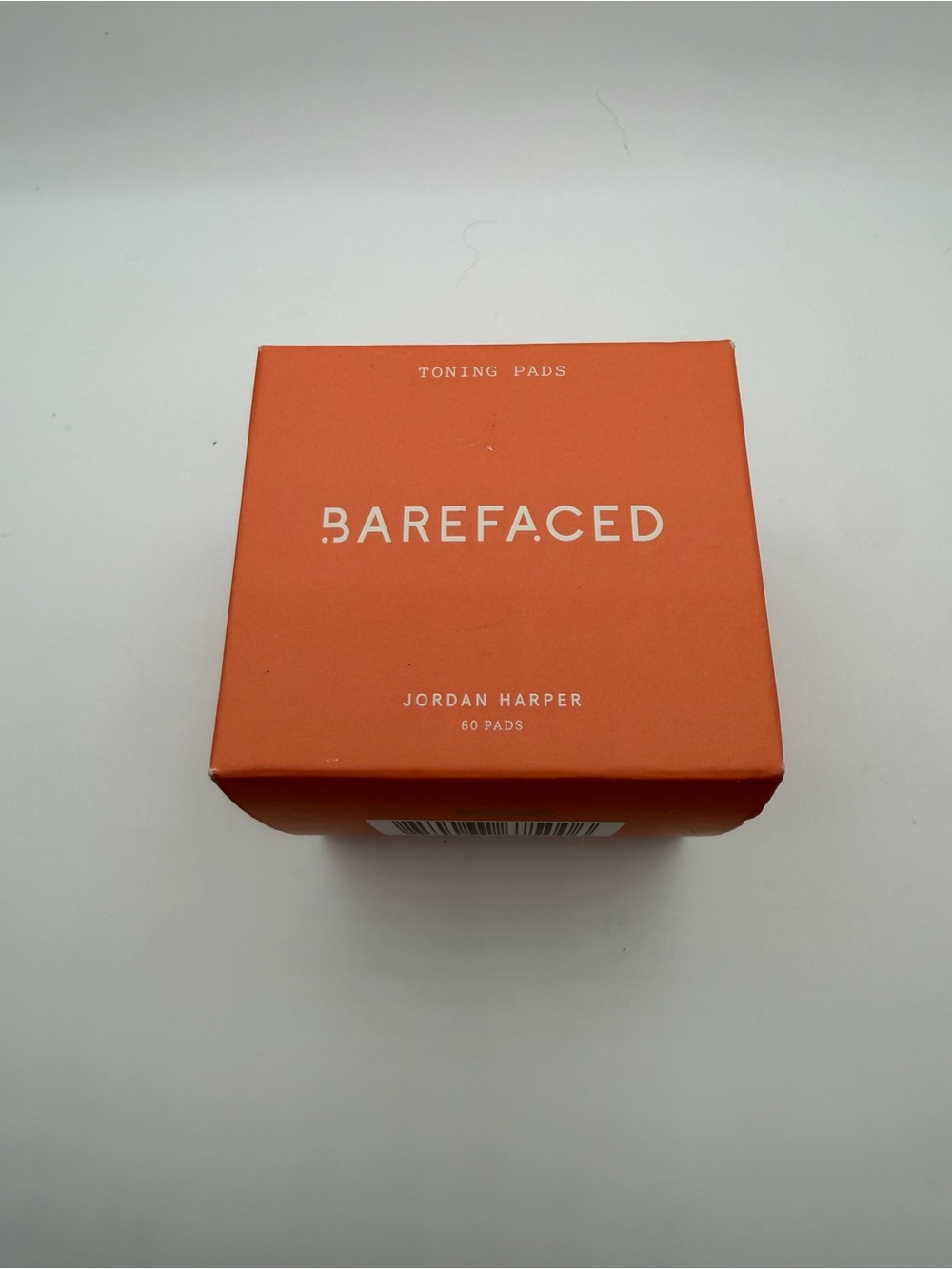 BAREFACED Toning Pads by Jordan Harper - Orange Box